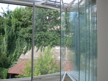 Zasklení balkónu, lodžie - systém OPTIMI
