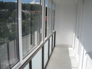 Zasklení balkónu, lodžie - systém GLASA