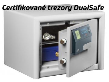 DualSafe - certifikované trezory