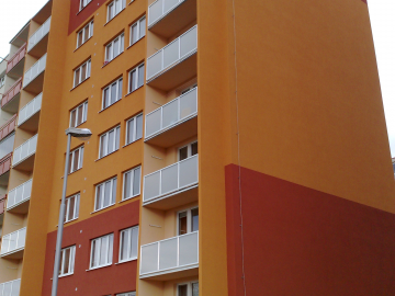 Celková revitalizace panelového domu Ostrava Poruba