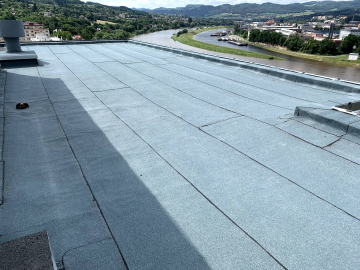 2020 Rekonstrukce části střechy BD Příčná Děčín - nový stav