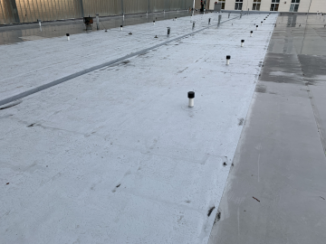 2020 Rekonstrukce části střechy Sportovní hala Mnichovo Hradiště - nový stav