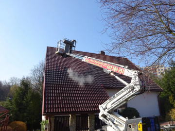 Mytí a impregnace střechy