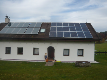 Fotovoltaika Kaplice,Dluhoště 4,5 kWp