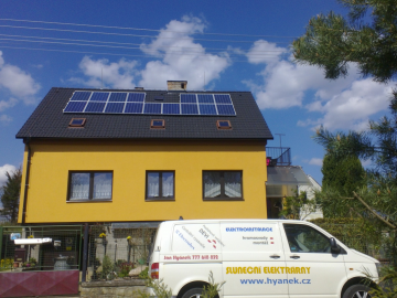 Fotovoltaika Jindřichův Hradec,Lásenice 4 kWp-16 kWh