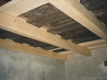 Rekonstrukce dřevěného stropu