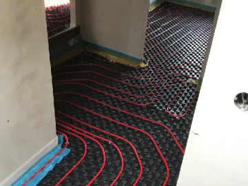 Nové podlahové topení v RD