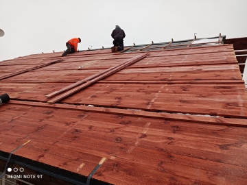 Rekonstrukce střechy Lodín