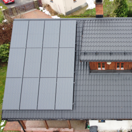 Fotovoltaika na střechu RD